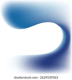Abstract blue wave design background template
