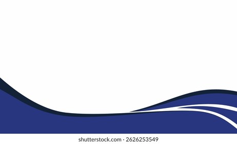 Abstract blue wave design with light motion