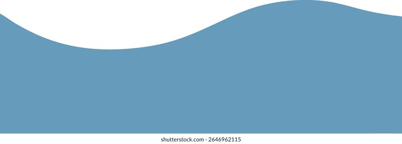 Abstract blue wave design with transparency effect for various creative projects