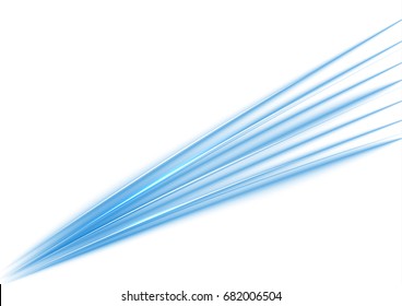 Abstract blue wave disscts space. Abstract background