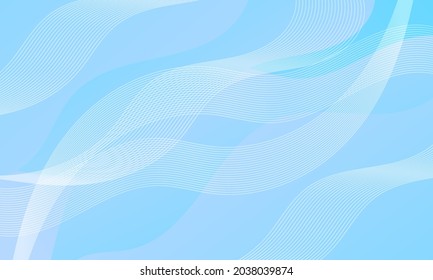 Abstract blue wave geometric background. Modern background design. gradient color. Fluid shapes composition. Fit for presentation design. website, basis for banners, wallpapers, brochure, posters