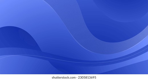 fondo de degradado de onda azul abstracto