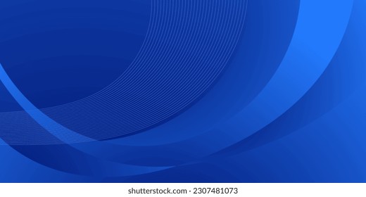 abstract blue wave gradient background with lines