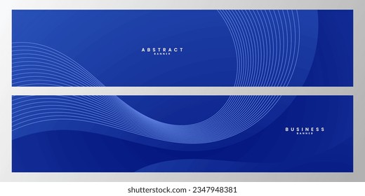 abstract blue wave gradient background