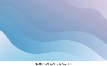 abstract blue wave gradient background.,  vector illustration for poster, web, cover, greeting, card, promotion, EPS 10
