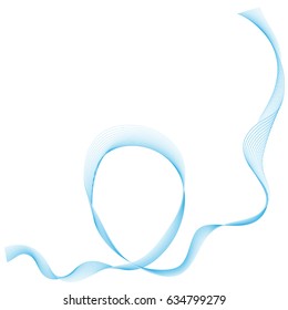 Abstract blue wave lines wave texture background web design abstract card banners for business finance. 