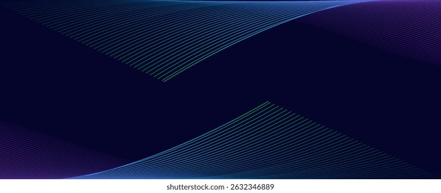 Ola azul Abstractas en el fondo. Ilustración vectorial