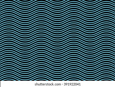 Abstract blue wave pattern.