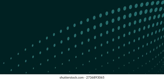 Abstract Blue Wave Pattern With Dots And blue bacground Gradient For Technology Backgrounds.vector illustration eps10