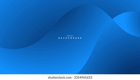 abstract blue wave simple background