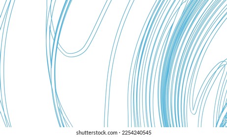 abstract blue wave vector background