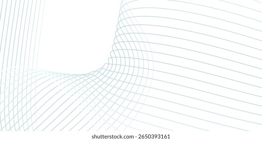 Abstract blue wave vector banner template modern plus new.