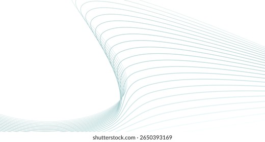 Abstract blue wave vector banner template modern plus.