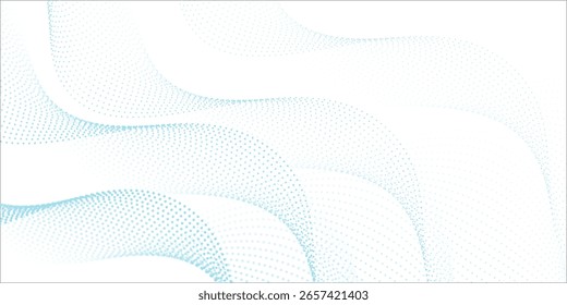 Plantilla azul Abstractas del Anuncio del Vector de la onda.eps10