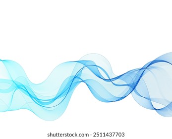
Abstractas onda azul. Elemento de diseño de Vector. Plantilla de presentación. Diseño para publicidad.