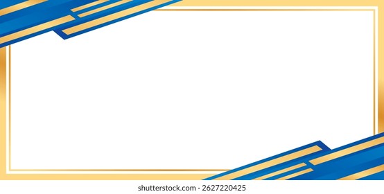 Abstract blue wave vector design banner backdrop illustration