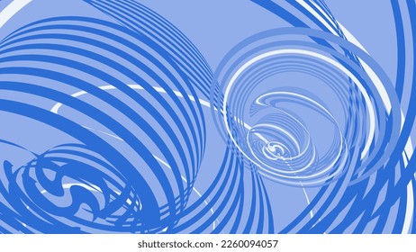 abstract blue wave vector pattern