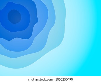 abstract blue waves background