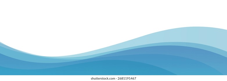 Abstractas diseño de fondo de ondas azules para presentaciones de negocios y modernas.
