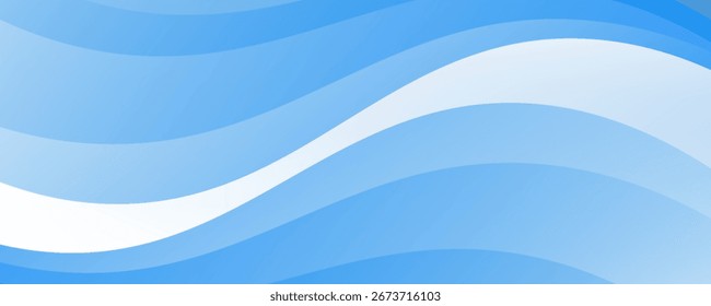 Fondo azul Abstractas de las ondas, concepto de diseño de ondas mínimas. traje para los negocios, Anuncios