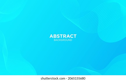 Abstract Blue waves geometric background. Modern background design. gradient color. Fluid shapes composition. Fit for presentation design. website, banners, wallpapers, brochure, posters