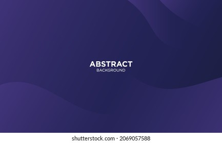 Abstrakter blauer Wellen, geometrischer Hintergrund. Modernes Hintergrunddesign. Farbverlauf-Farbe. Zusammensetzung der flüssigen Formen. Geeignet für Präsentationsdesign. Website, Banner, Wallpaper, Broschüre, Poster