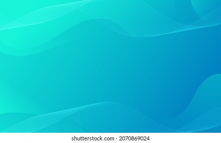 Abstract Blue waves geometric background. Modern background design. gradient color. Fluid shapes composition. Fit for presentation design. website, banners, wallpapers, brochure, posters