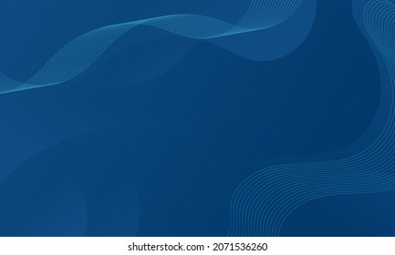 Resumen Fondo geométrico de las ondas azules. Diseño de fondo moderno. color de gradiente. Composición de formas fluidas. Apto para el diseño de la presentación. sitio web, carteles, fondos de pantalla, folleto, carteles
