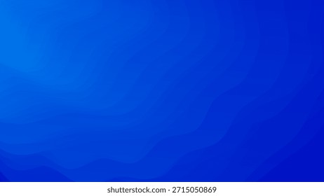 Abstrakte blaue Wellen moderner Farbverlauf-Hintergrund. Subtile, gekrümmte Linien bilden eine tiefe Ozeanstruktur, die für das Webdesign geeignet ist.