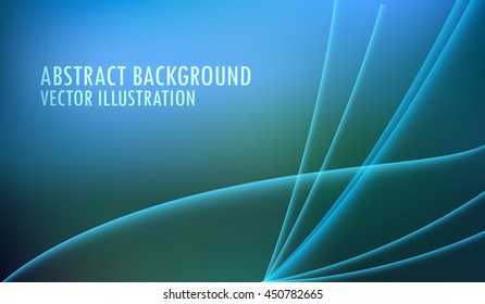 abstract blue waving background