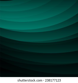 Abstract blue wavy background in dark tones