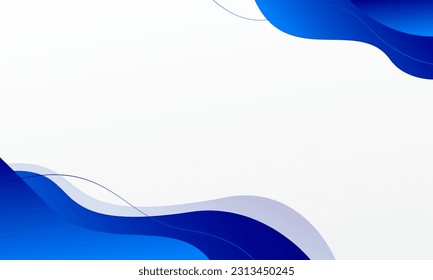 Abstract blue wavy background. Eps10 vector