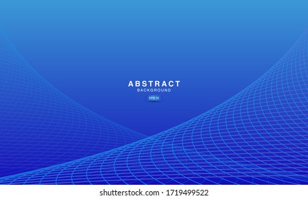 abstract blue wavy background with line wave, can be used for banner sale, wallpaper, for, brochure, landing page.