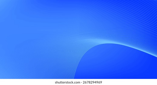 Fondo ondulado azul abstracto con la onda de la línea, se puede utilizar para la venta del Anuncio, Fondo de pantalla, para, folleto, página de aterrizaje.