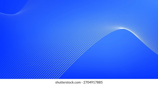 Fondo ondulado azul abstracto con la onda de la línea, se puede utilizar para la venta del Anuncio, Fondo de pantalla, para, folleto, página de aterrizaje.