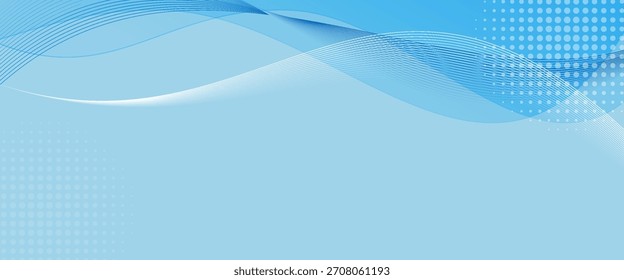 abstract blue wavy background with line wave, can be used for banner sale, wallpaper, for, brochure, landing page.