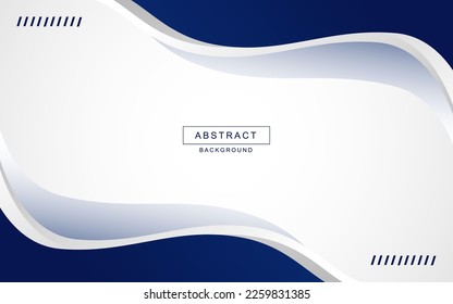 Abstract blue wavy background minimalist