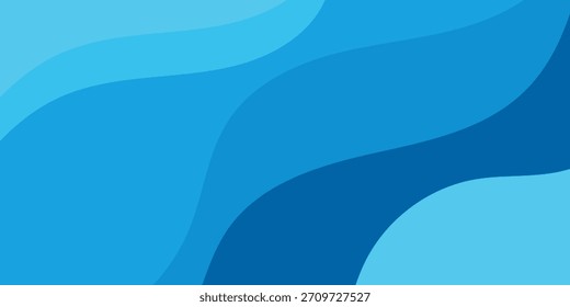 Fondo ondulado azul Abstractas. Traje para el Anuncio, el Web, el folleto, el panfleto y la presentación