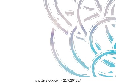 abstract blue wavy cover background