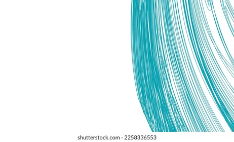 abstract blue wavy dynamic background