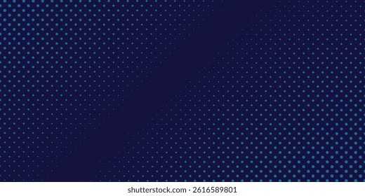 Abstract blue wavy halftone background. Dot pop art sport style background abstract modern art