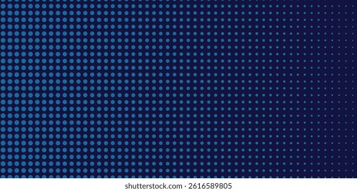 Abstract blue wavy halftone background. Dot pop art sport style background abstract