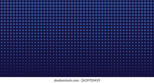 Abstract blue wavy halftone background. Dot pop art sport style modern abstract illustration modern Vector