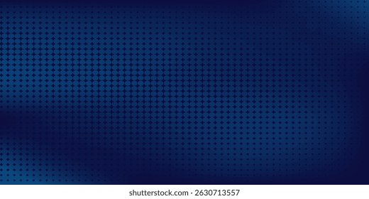 Abstract blue wavy halftone background. Dot pop art sport style modern simple