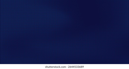 Abstract blue wavy halftone background. Dot pop art sport style modern