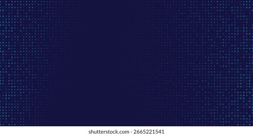 Fundo de meio-tom ondulado azul abstrato. Ponto pop art esporte estilo simples abstrato
