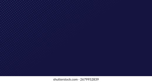 Fundo de meio-tom ondulado azul abstrato. Ponto pop art esporte estilo vetor ilustração simples