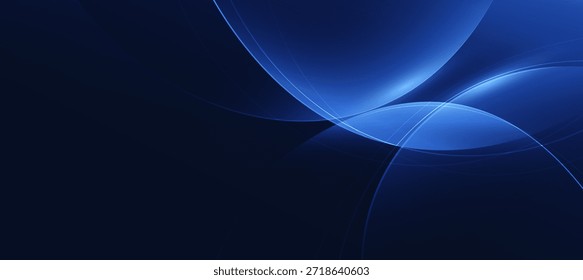 Líneas onduladas azules Abstractas