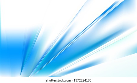 Abstract Blue and White Background