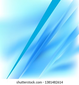 Abstract Blue and White Background